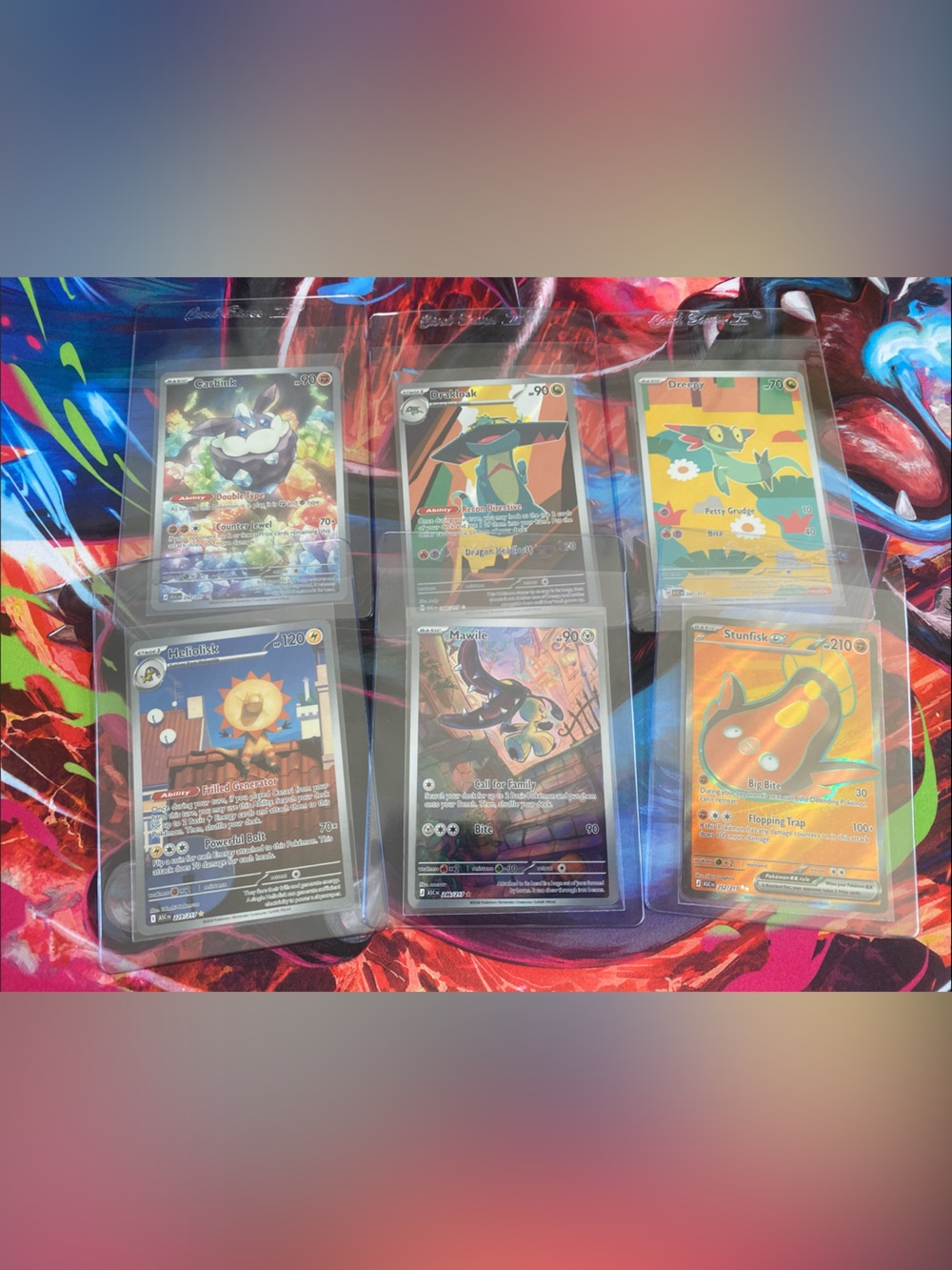 Pokémon- Lot of 6 Illustration Rares from Ascended Heroes